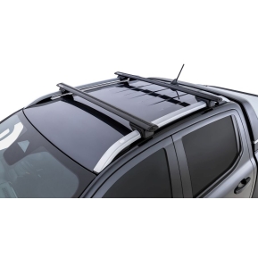 RHINO-RACK VORTEX BARS (2) 1260MM, VW AMAROK / FORD RANGER '23 ON (med OE rails)