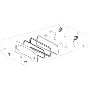 Siderute, Venstre, POP-UP, Isuzu D-Max D/C '12-'20/'21-, Ford Ranger '12-'22/23-