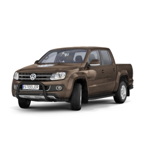 Frontbøyle, VW AMAROK 2009 - 2016, d70mm, sort