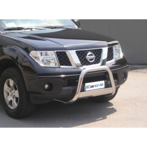 Frontbøyle Nissan Navara 05-10  Ø 63mm (black)