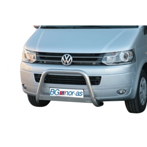 Frontbøyle, Volkswagen Transporter T5 '09-'15,  sort, 63mm (HAM 043205BS)
