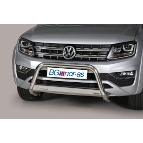 Frontbøyle VW Amarok (Highline) 10+/ Amarok V6 16+  rustfri, 63 mm 043 270A