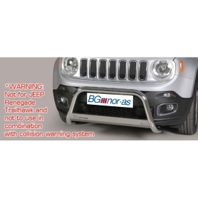 Frontbøyle Jeep Renegade 14-17  Ø 63mm (black)
