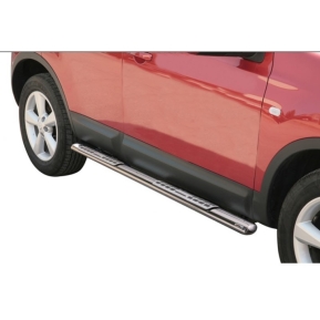Stigtrinn Nissan Qashqai 07-10 (rustfri)