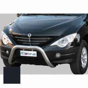 Frontbøyle Ssangyong Actyon 06+ Ø 76mm (svart)