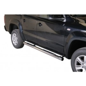 Kanalrør med trinn Ø= 76mm  VW Amarok 10+ SVART