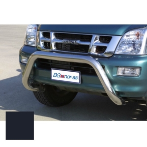 Frontbøyle Isuzu D-Max 4Wd Crew 3.0 04/06 76mm (svart),IKKE TÜV GODKJENT