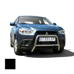 Frontbøyle, MITSUBISHI ASX 2010 - 2013, d60mm, sort