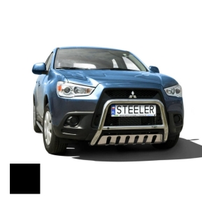 Frontbøyle, MITSUBISHI ASX 2010 - 2013, d60mm, sort