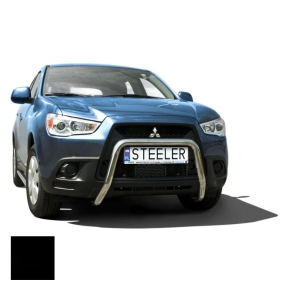 Frontbøyle, MITSUBISHI ASX 2010 - 2013, d60mm, sort