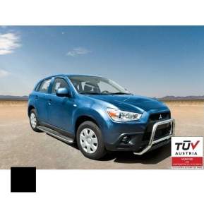 Stigtrinn, MITSUBISHI ASX 2010 - 2013, d60mm, sort