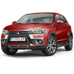 Frontbøyle, MITSUBISHI ASX 2017 - 2019, d60mm, sort