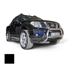 Frontbøyle, NISSAN NAVARA 2005 - 2010, d70mm, sort