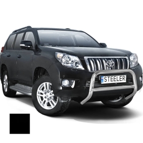 Frontbøyle, TOYOTA LAND CRUISER 150 2010 - 2013, d70mm, sort