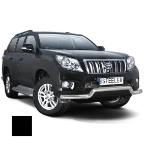 Støtfanger Rør Nedre, TOYOTA LAND CRUISER 150 2010 - 2013, d70mm, sort
