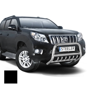 Frontbøyle, TOYOTA LAND CRUISER 150 2010 - 2013, d70mm, sort