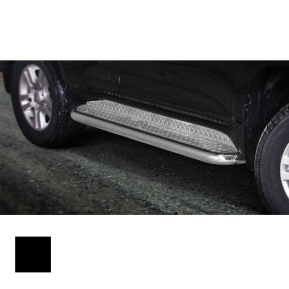 Stigtrinn, TOYOTA LAND CRUISER 150 2010 - 2013, d70mm, sort