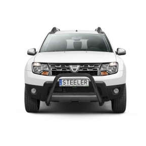 Frontbøyle, DACIA DUSTER 2010 - 2014 - 2018, d60mm, sort