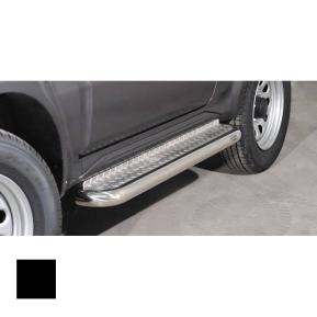 Stigtrinn, SUZUKI JIMNY 2005 - 2012, d70mm, sort