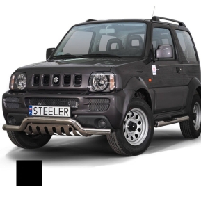Støtfanger Rør Nedre, SUZUKI JIMNY 2005 - 2012, d70mm, sort