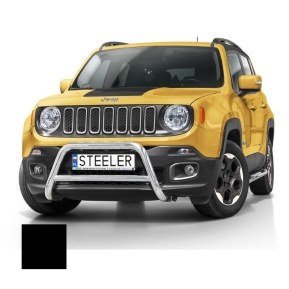 Frontbøyle, JEEP RENEGADE 2014 -, d60mm, sort