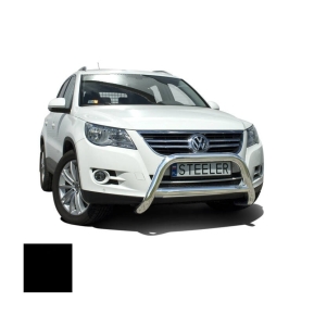Frontbøyle, VW TIGUAN 2007 - 2011 - 2015, d70mm, sort
