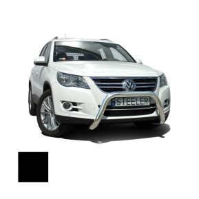 Frontbøyle, VW TIGUAN 2007 - 2011 - 2015, d70mm, sort