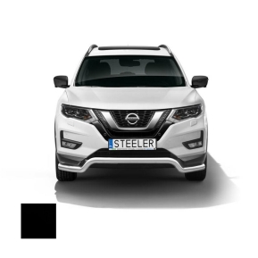 Støtfanger Rør Nedre, NISSAN X-TRAIL 2018 -, d70mm, sort