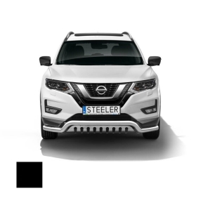 Støtfanger Rør Nedre, NISSAN X-TRAIL 2018 -, d70mm, sort