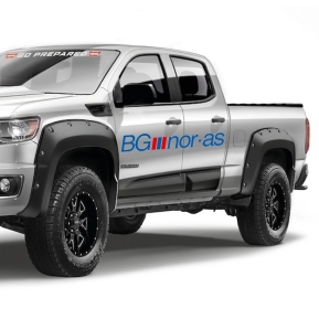 WARN FENDERFLARES CHEVY COLORADO 16+ LONG BED