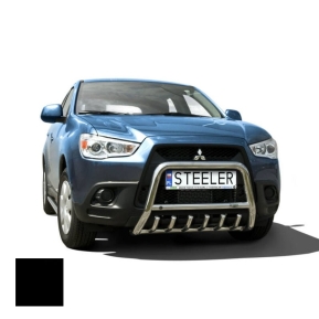 Frontbøyle, MITSUBISHI ASX 2010 - 2013, d60mm, sort