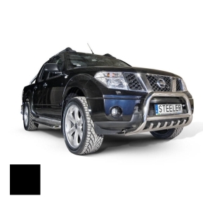 Frontbøyle, NISSAN NAVARA 2005 - 2010, d70mm, sort