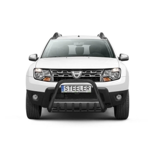 Frontbøyle, DACIA DUSTER 2010 - 2014 - 2018, d60mm, sort
