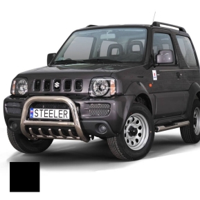 Frontbøyle, SUZUKI JIMNY 2005 - 2012, d70mm, sort