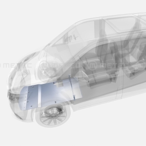 Skliplate, MERCEDES - BENZ V-Klasse & VITO '14 -, engine, AL