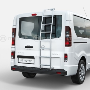 Rear ladder, polish. H1 roof Renault Trafic 14-, Vivaro, NV300
