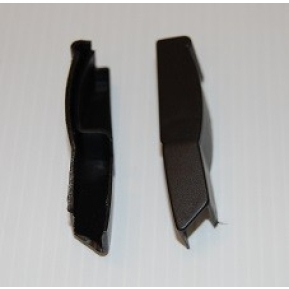 END PIECE SET (Plastic), REAR DOOR, Amarok, ALUMINUM PROFILE L+R