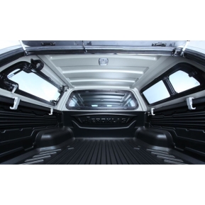 AEROKLAS top, Mitsubishi L-200 D/C '15-, Sterling Silver Metallic