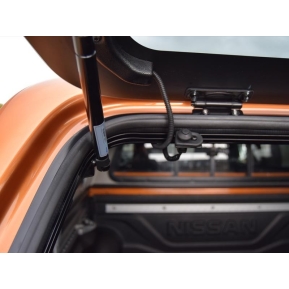 AEROKLAS CANOPY, NISSAN NP300 D/C '16-, QM1 WHITE
