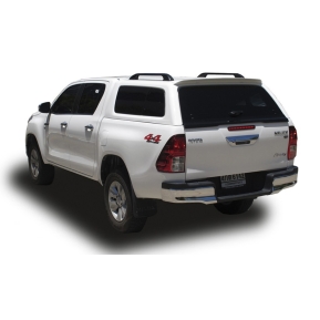 AEROKLAS canopy, Toyota Hilux Revo D/C '16-, Nebula Blue (8X2)