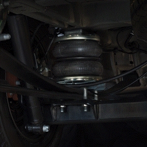 Auxiliary air suspension Nissan Navara D40 04-15 (Air Master Basic)
