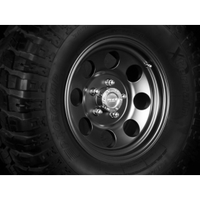7x15 ET 0     Alloy Wheels, black, med TUV for Jeep Grand Cherokee ZJ/ZG