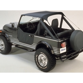 Bestop Bikinitop sort Jeep CJ7 / YJ 87-91