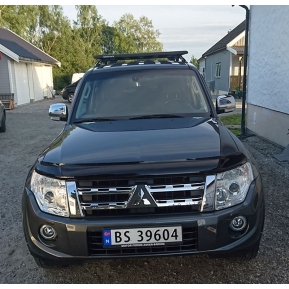 Plattform roof rack kit,svart,Mitsubishi Pajero V80,4d,1928x1236mm,SX001 fo