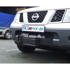 Hidden mount, Nissan Navara D-40 KUN 2,5-liter,2010+! passer ikke 3l