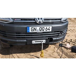 Hidden mount, Volkswagen Transporter T-6 '16-, bare TÜV til M8000