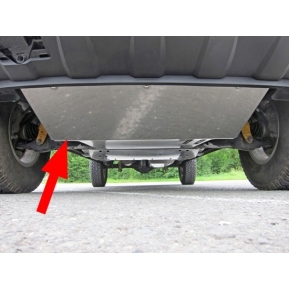 ASFIR Skliplate, VW Amarok 2.0 TDI Motor, 6mm Aluminium
