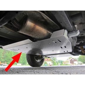 ASFIR Skliplate VW Amarok 2.0 TDI Gearkasse, 6mm Aluminium