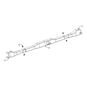 HANDLE COVER RKE ISUZU RG01 DC (2019)_(ABS-EL GRAIN)_SERVICE PART,