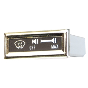 Dashboard lamp, Defroster, CJ, 76 - 86